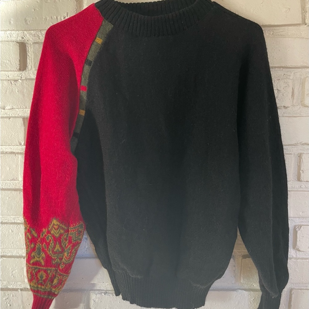 Vintage Gianni Versace Alpaca Wool sweater Made in Italy S